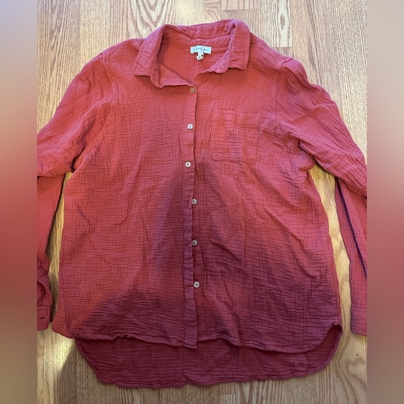 Jessica Simpson Button Up Blouse Size XL - Picture 2 of 7